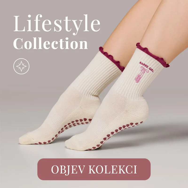 Kolekcia Lifestyle — protišmykové ponožky
