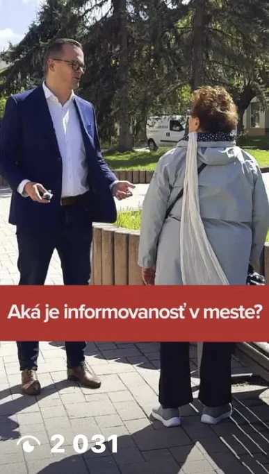 Králik — IG reel rekonštrukcia námestia