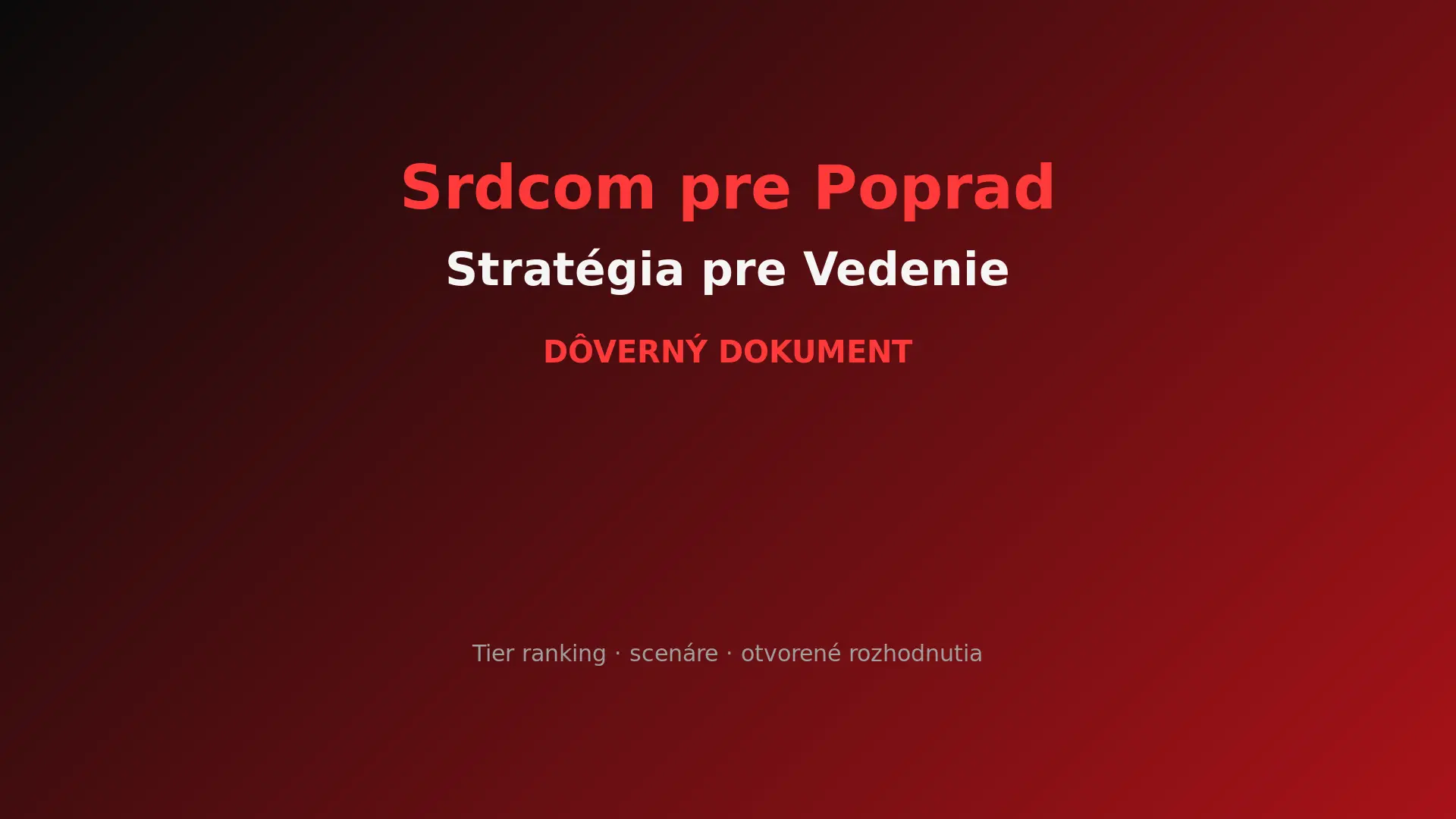 Titulný slajd: Stratégia prezentácie klubu — interné